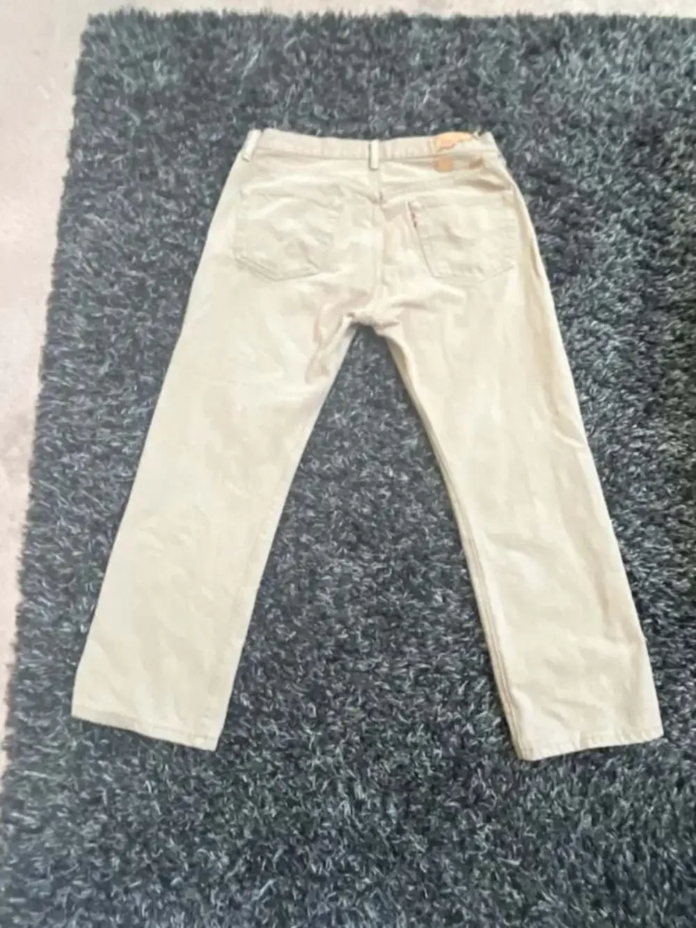 Levi's 501 Straight Fit Tan Khaki Jeans